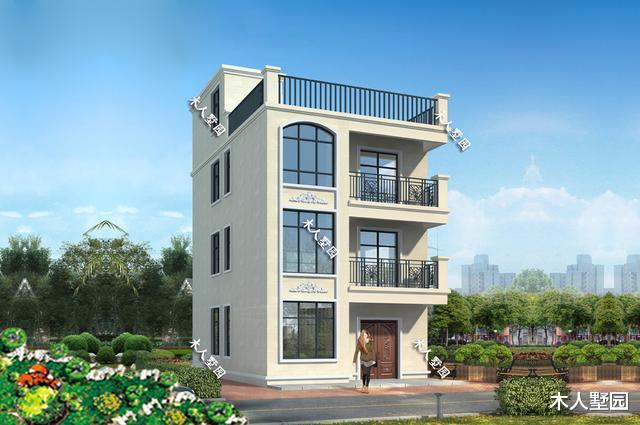 6-7米宽的宅基地建房,施工队都说无从下手,但难不倒设计师