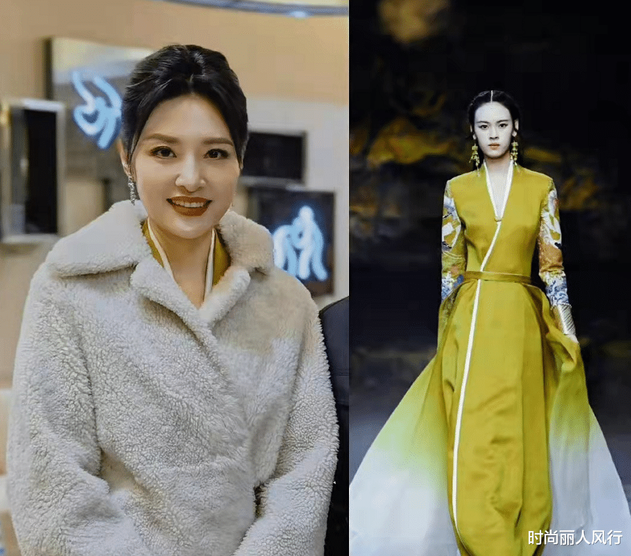 春晚|52岁周涛终于回归春晚！参加山东春晚彩排，穿国风礼服比在央视美