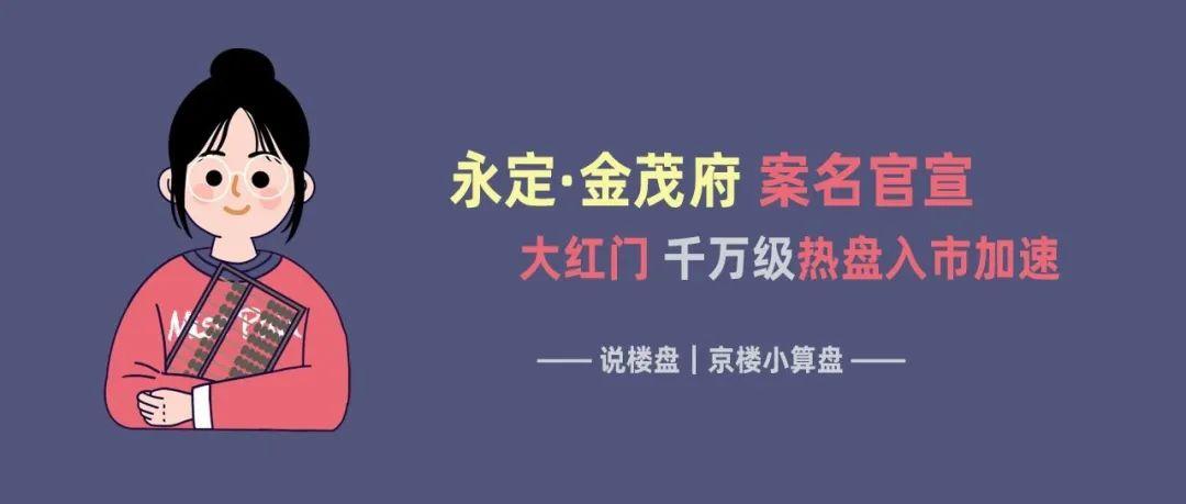永定·金茂府案名官宣 大红门千万级热盘入市加速