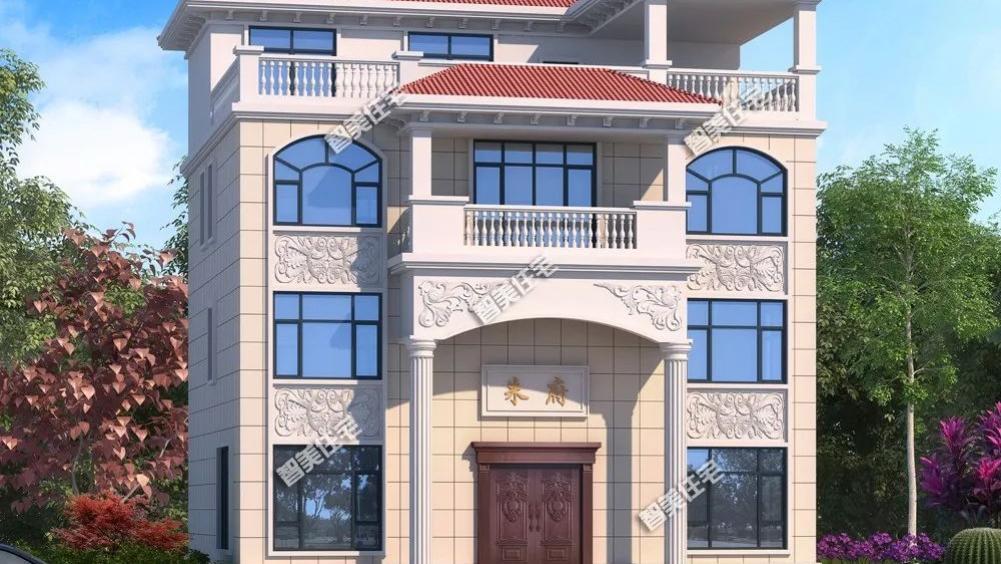 带宽敞大客厅设计，顶层有观景凉亭的大别墅，这将是谁家的豪宅？