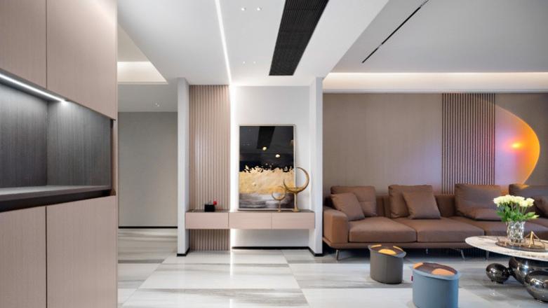 杭州夫妇的135㎡新家，优雅浪漫的意式轻奢风格，高级感已经藏不住