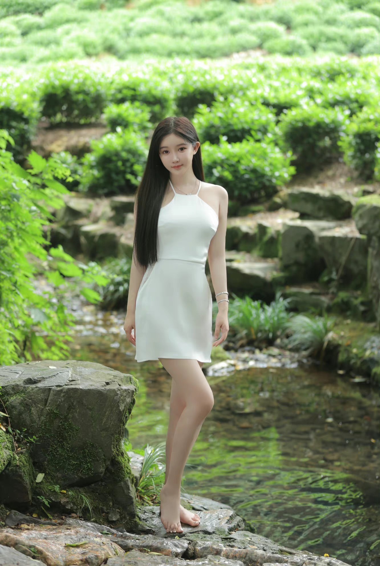你能让月色温柔,让流星闪烁。眨一眨眼睛,便能让银河坠落。