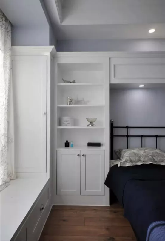 120㎡住宅,花空心思设计成美式,玩转空间利用