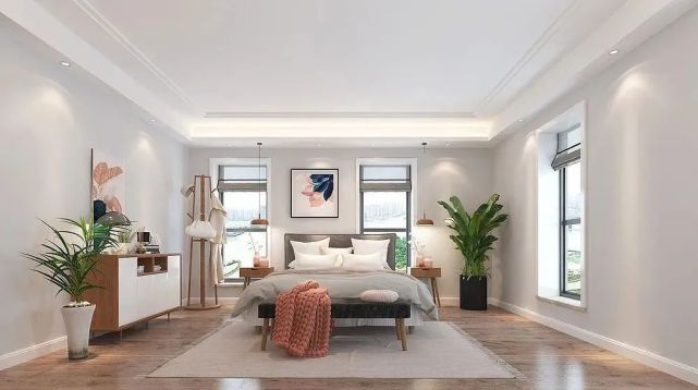 180平米北欧风,打开房门玄关就把人迷住了,全房简单精炼又耐看