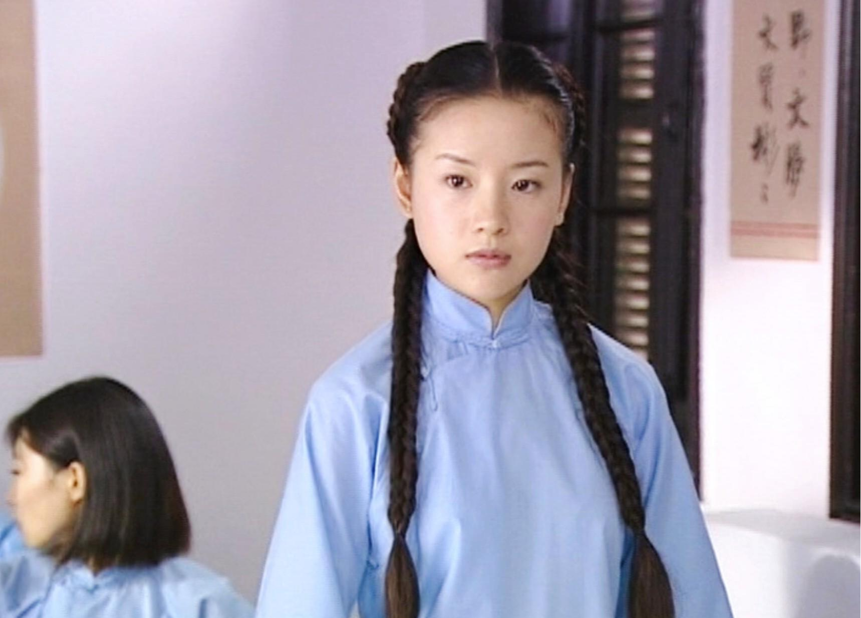 麻花辫|颜值高，不一定驾驭了民国双麻花辫，让人眼前一亮的，就服这十位