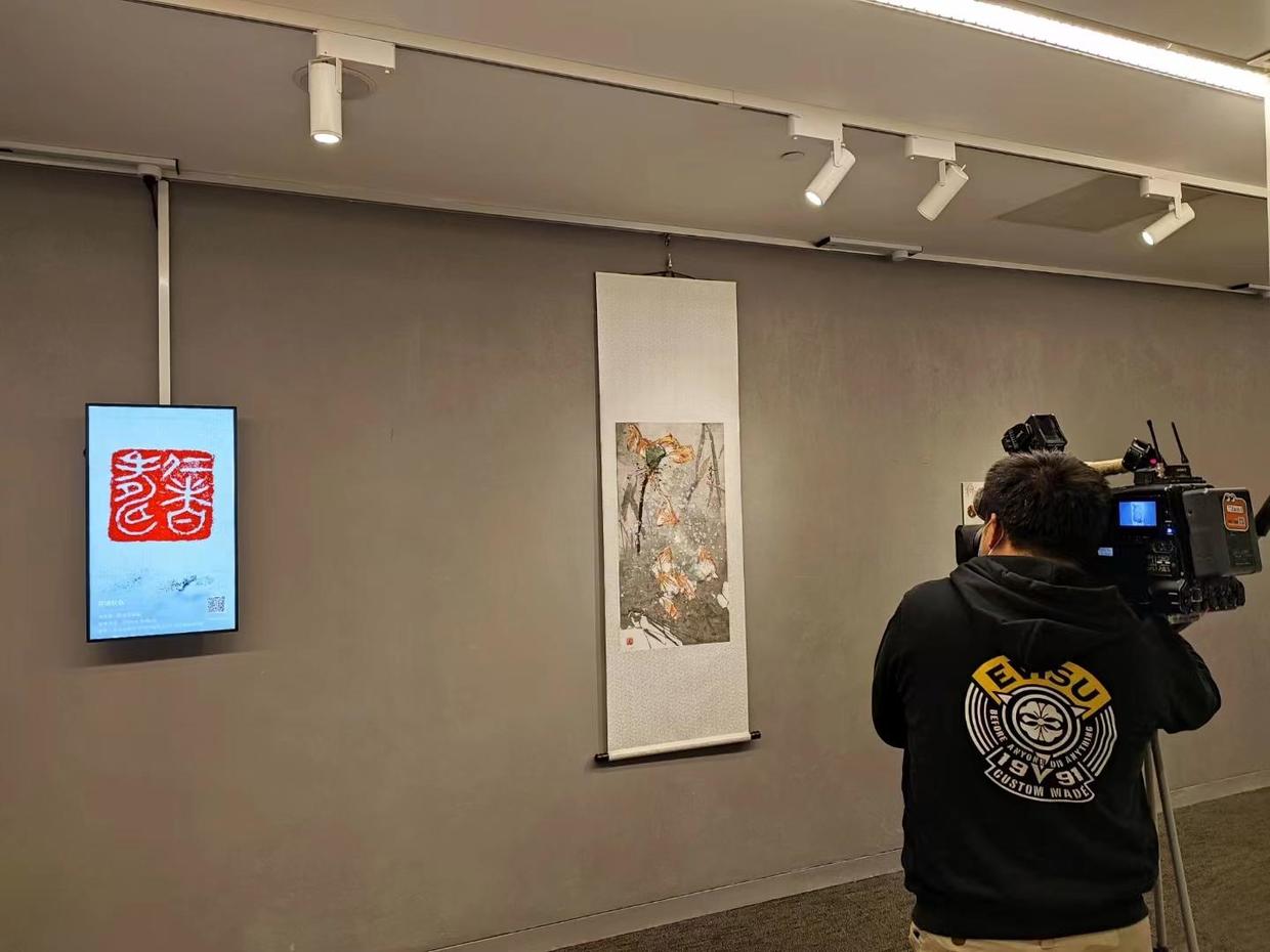 荷塘秋色|吕永亮《荷塘秋色》艺术展与拍卖