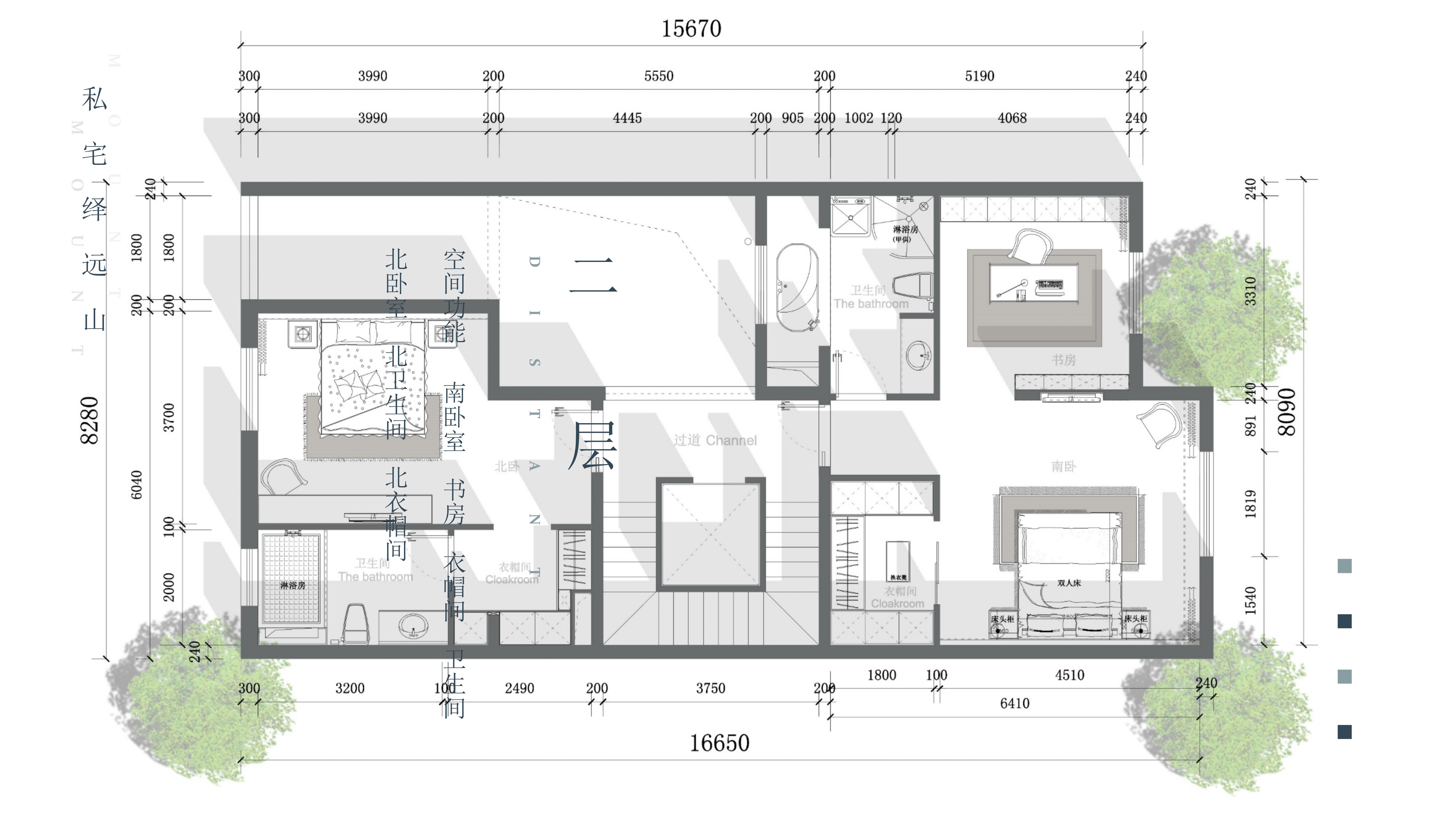 ZEKUI泽DESIGN新中式别墅室内空间设计与现代风格的融合