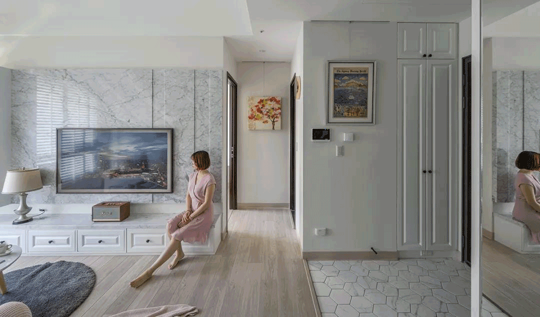 这位女主很有远见,50㎡新家坚持“去家务化”的装修,太实用了!