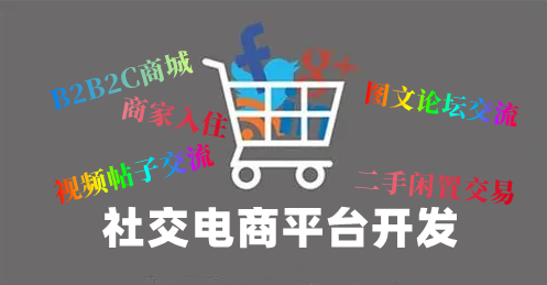 电子商务|B2B2C商城+二手闲置交易社交电商平台搭建开发，个性化需求定制