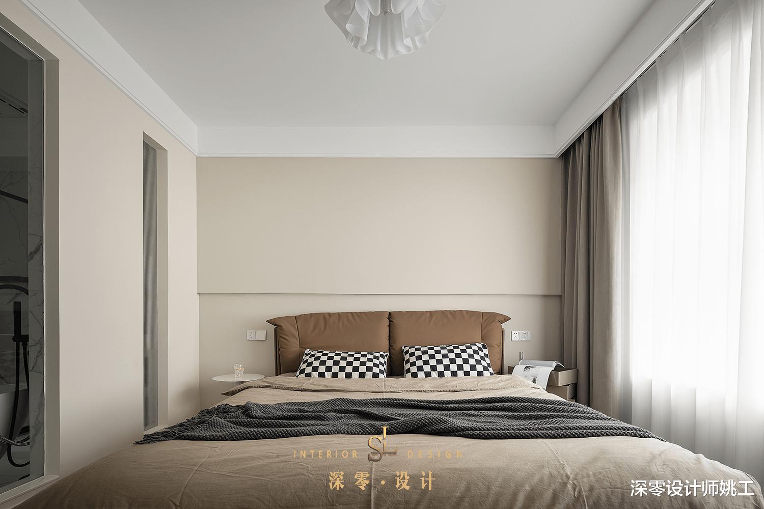 125㎡三代同堂的简约住宅,即使全屋刷灰白墙,也丝毫不失温馨感