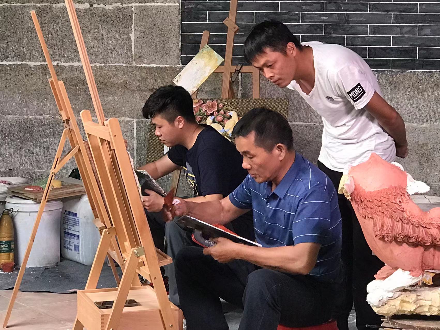 传统工艺振兴 | 邵成村:灰塑,简单材料里的大智慧