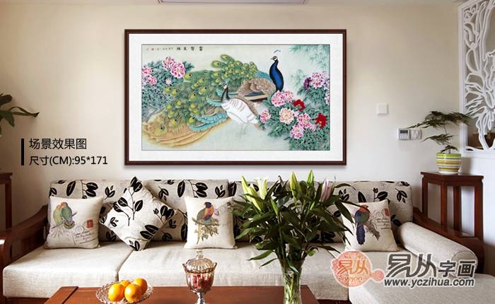 客厅装饰画怎么选 颜值高寓意好的花鸟画堪称经典