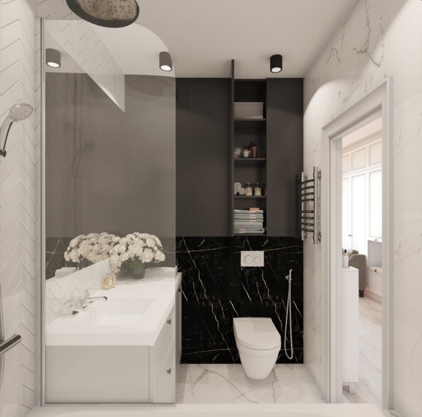 90后女孩改造30㎡公寓,衣柜藏床,独特的现代感