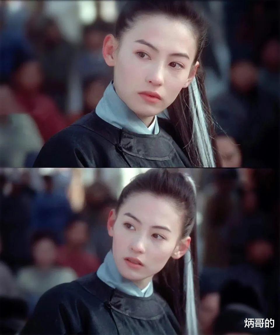 张柏芝|张柏芝看了都要愣两秒？别蹭，很笨！