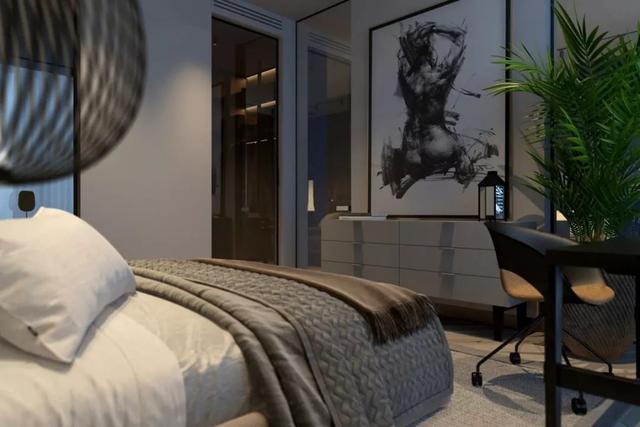 75平米小户型这样装修很耐看,高级酒店的风格设计