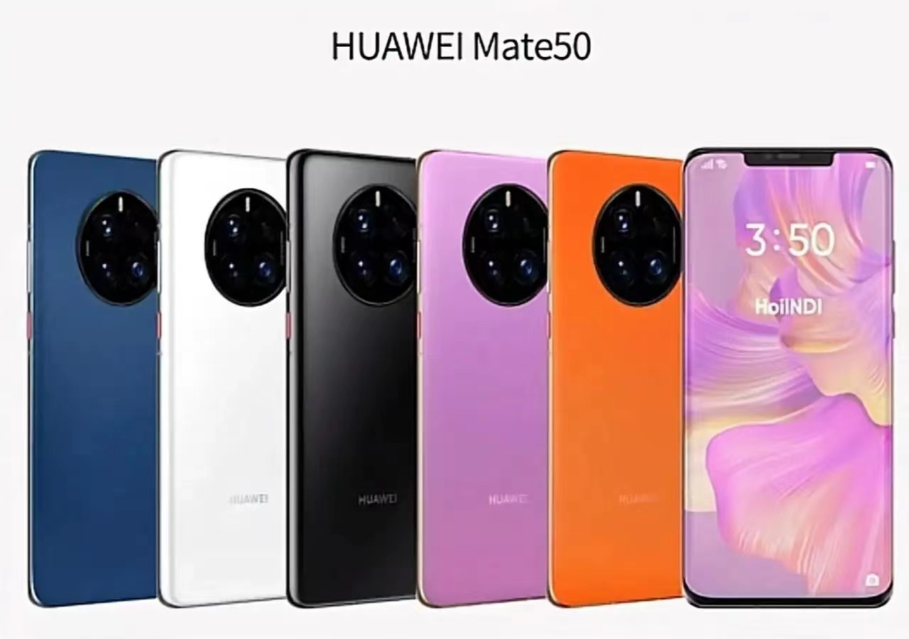 华为mate|华为Mate 50系列五款新配色曝光：紫色背板颜值不输苹果