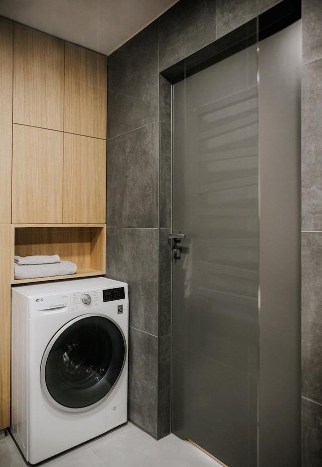 ?55平小户型,浅原木厨房和卧室,扩大空间还拥有大自然的舒适感