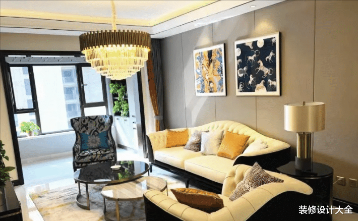 130㎡三房两厅轻奢风,装完发朋友圈,亲朋问我啥时候买的别墅!