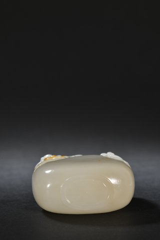 和田玉籽料|和田玉籽料天仙鼻烟壶