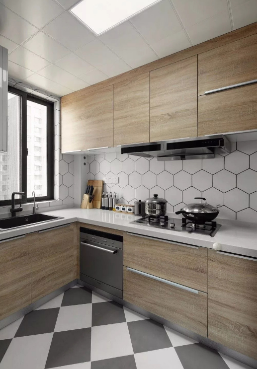 102㎡北欧三居室，时尚清新设计，虽然简约但住得舒服