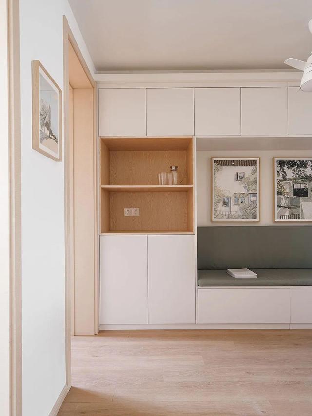 50㎡手枪户型,变身通透两居室,还规划出三个办公区,太实用了!