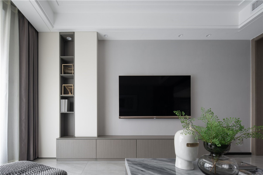 121平现代中式三居室,让空间回归安静,让精神得到满足