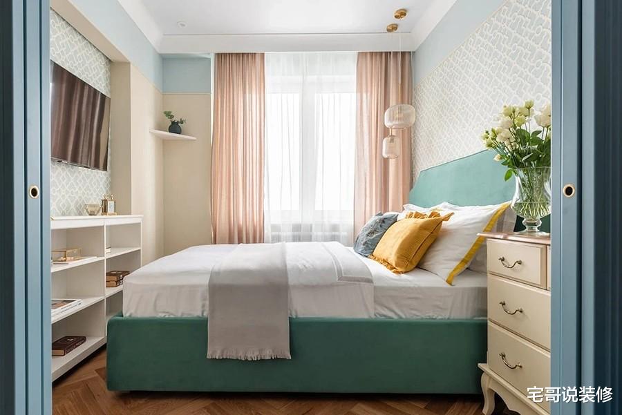 63岁阿姨的独居生活:住42㎡公寓,室内配色清新雅致,耐看又高级