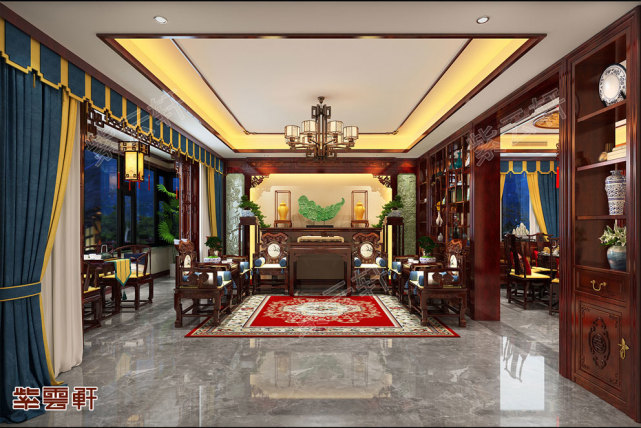 中式装修,呈现中国文化之美,深受喜爱中华传统文化人们的青睐