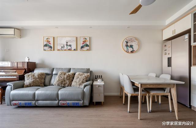 她家62平一家三口新房,花18万全屋整装,花心思设计很会利用空间