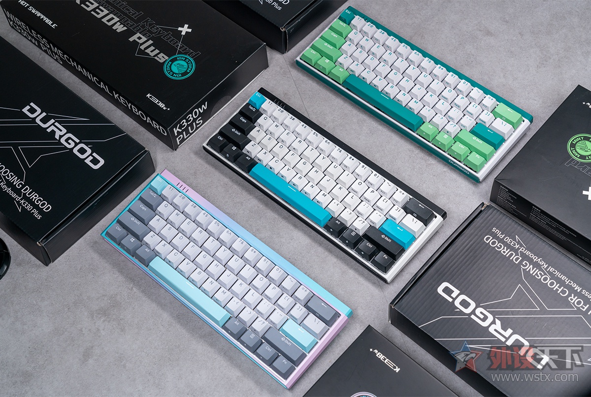 卡萨帝|杜伽发布K330w Plus无线三模热插拔机械键盘