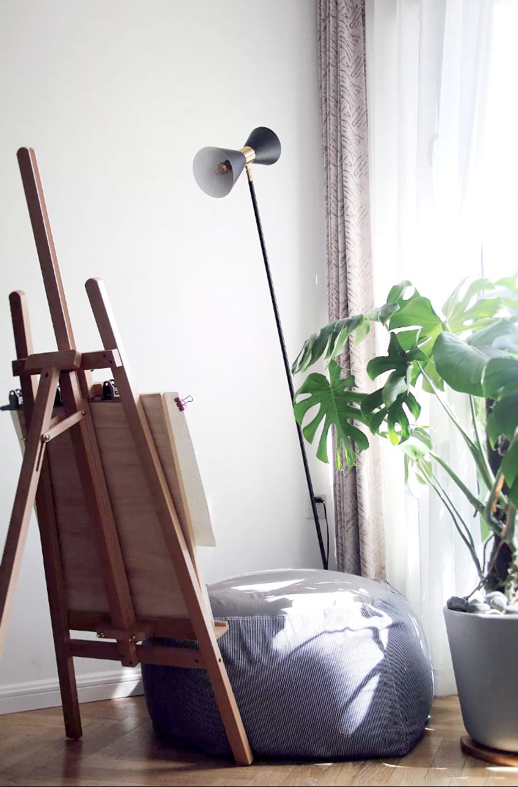 等我有房了,阳台才不要晾衣杆!学学有钱人这样装!