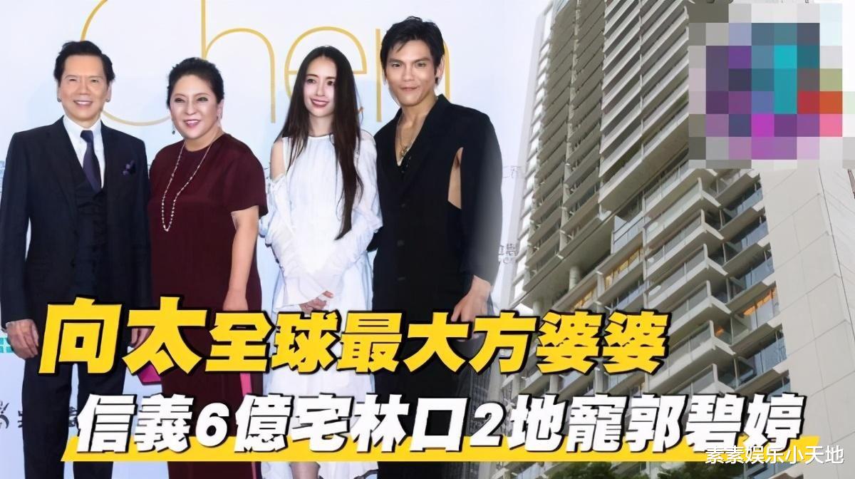向太|恭喜郭碧婷！向太官宣儿媳妇怀第二胎，已为孙儿准备大钻石和黄金
