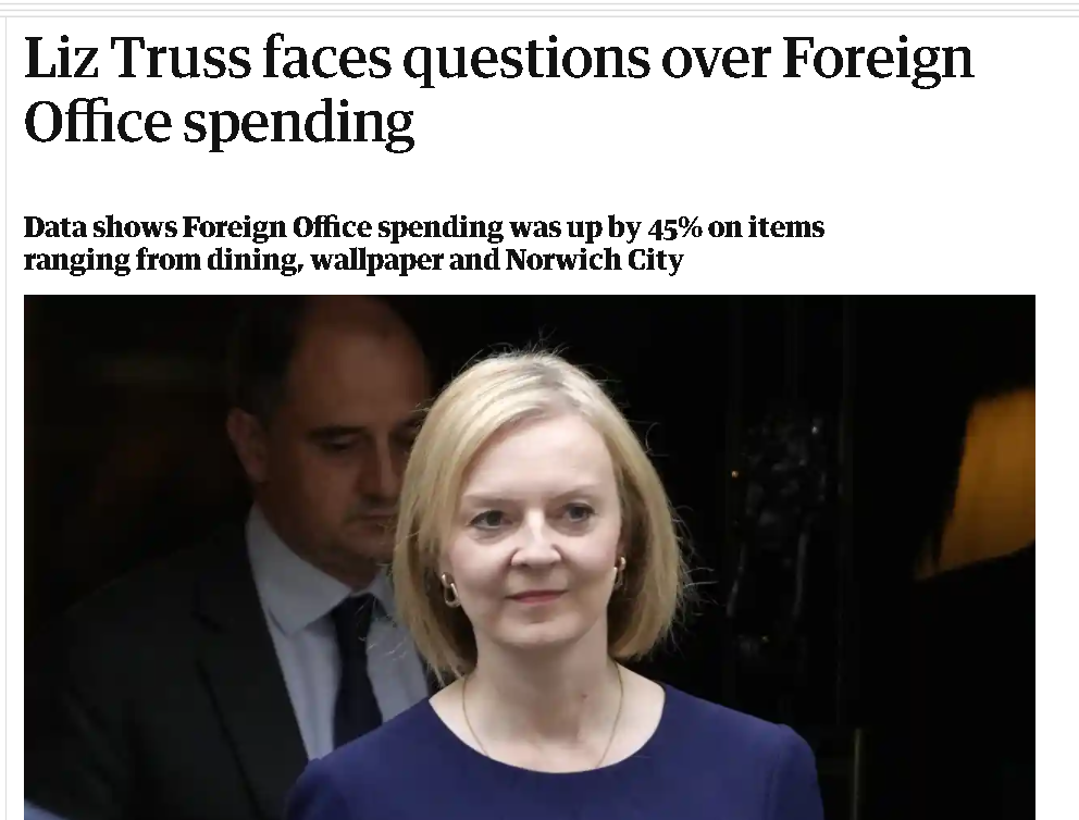 英国 英国首相特拉斯摊上事了!