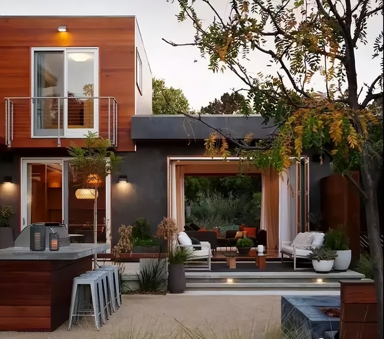 不同风格的现代小院,你家更适合哪一种呢?