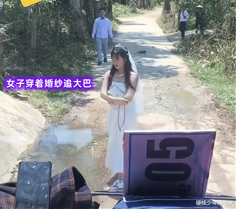 不爱请别伤害!广西男子婚礼当天反悔逃婚,新娘穿着婚纱穷追不舍