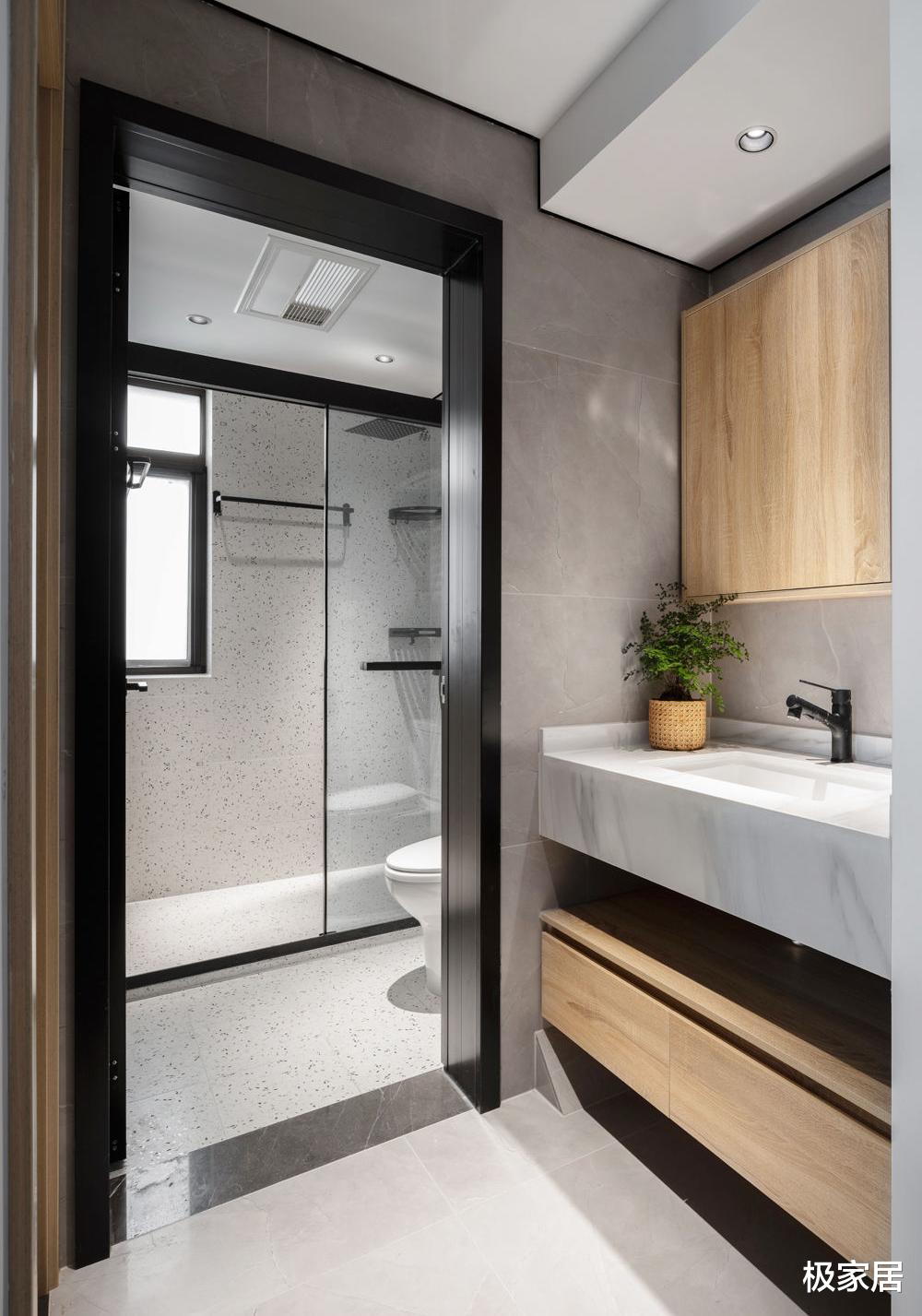 开放式的厨房设计,打通阻碍,让三代人更好的交流互动