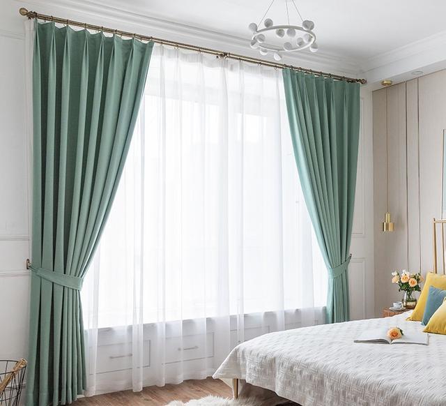 飘窗窗帘，靠墙挂还是靠窗挂？这样挂，好看又实用