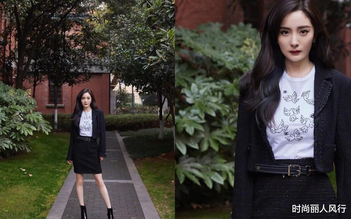 杨幂|明星全员穿黑西装亮相电影周！杨幂眼神杀霸气十足，抬头瞬间A炸