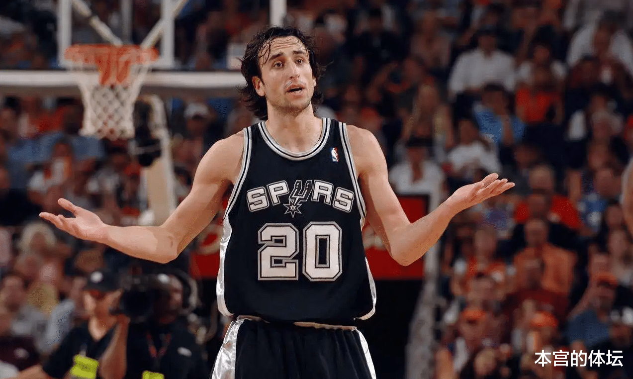 马努·吉诺比利|吉诺比利：NBA本世纪5位最强输出点，现役有俩人够格，榜首没法防