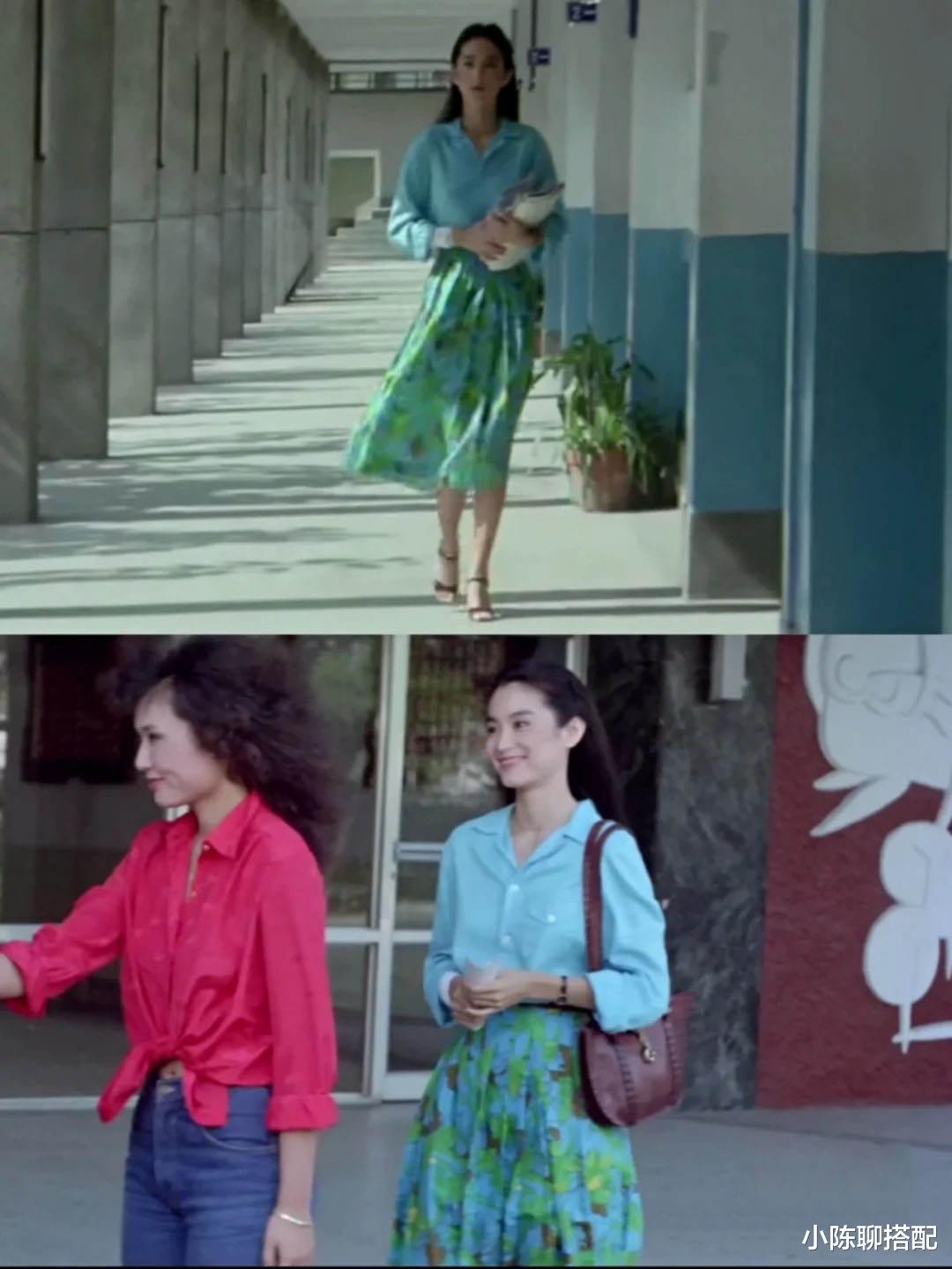 穿搭不擅长配色?学林青霞的高级配色告别路人感