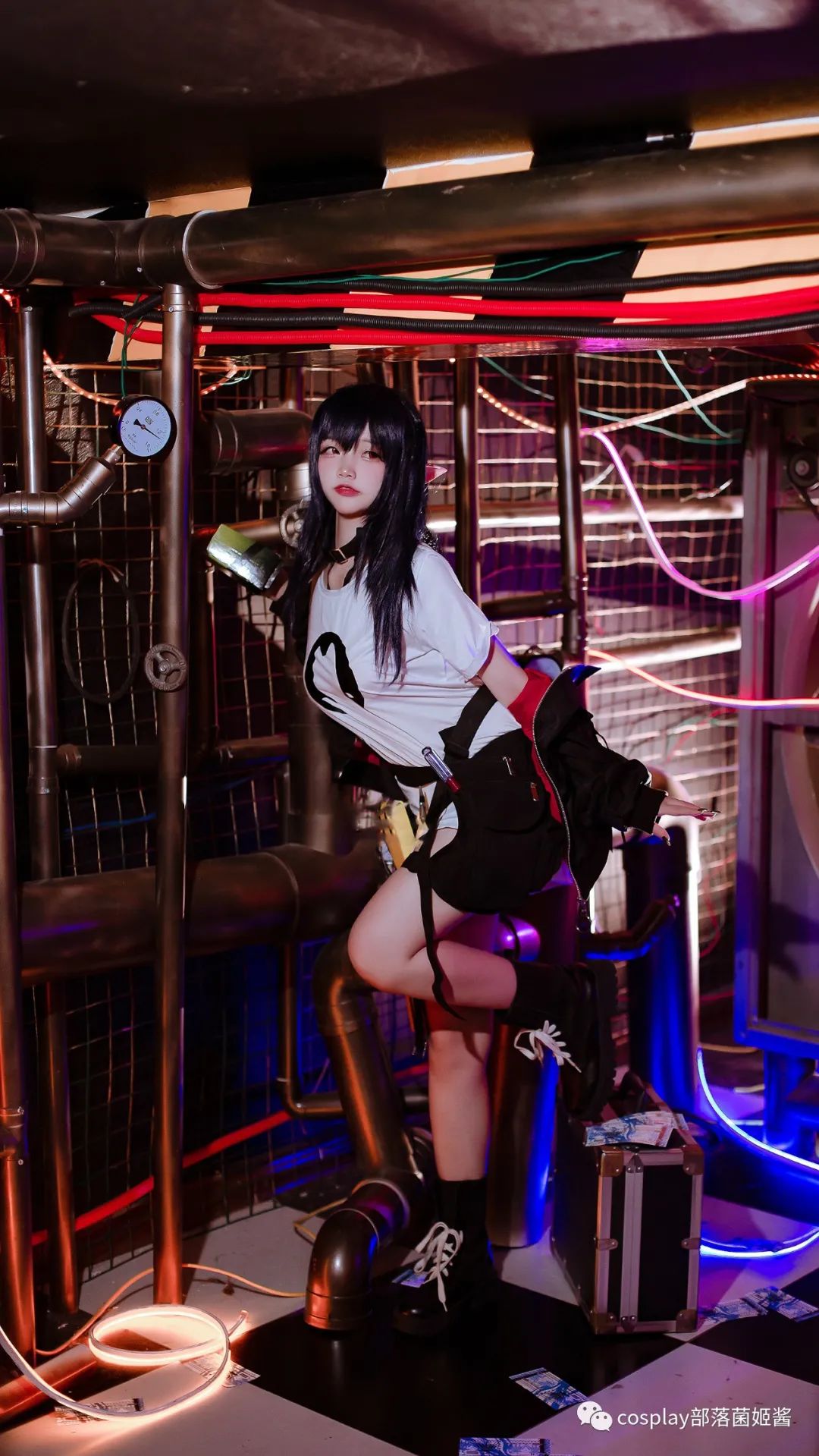 明日方舟|cos：明日方舟可露希尔#cos正片@二佐Nisa