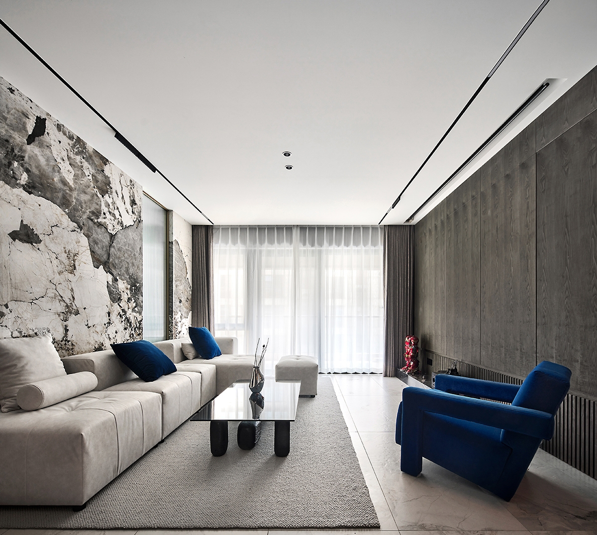 118㎡公寓软装设计,超有设计感!