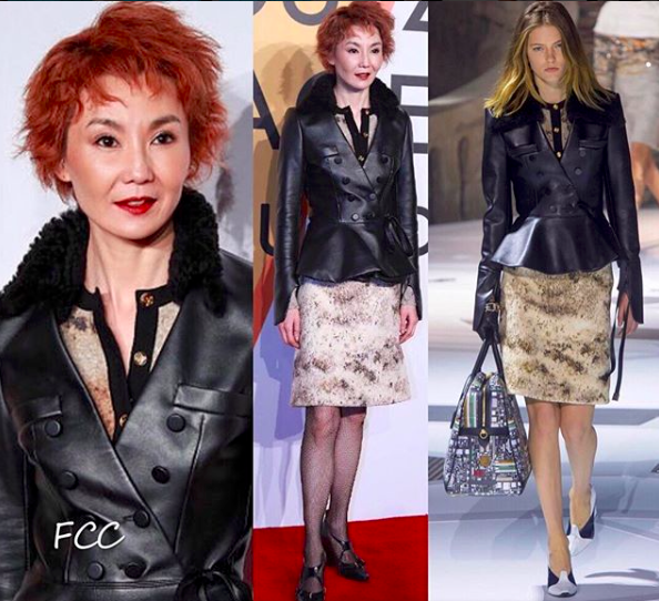 张曼玉 50岁就不能染红发吗?张曼玉高清近照吓到人,挑染红发是罪魁祸首