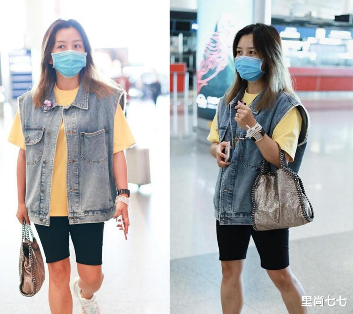 何洁又矮又黑，素颜一脸憔悴穿得也土，被白瘦美助理抢风头