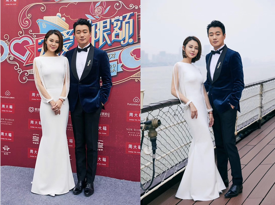 关悦|佟大为真是太有福气了,关悦不仅长得好看身材也挺好,穿白裙真美