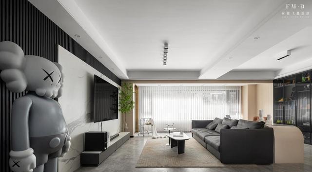 想要大横厅，我建议把你家双阳台全砸了，设计上就借鉴148㎡这家