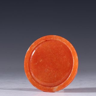 翡翠|晚清 红翡翠千手观音佩牌