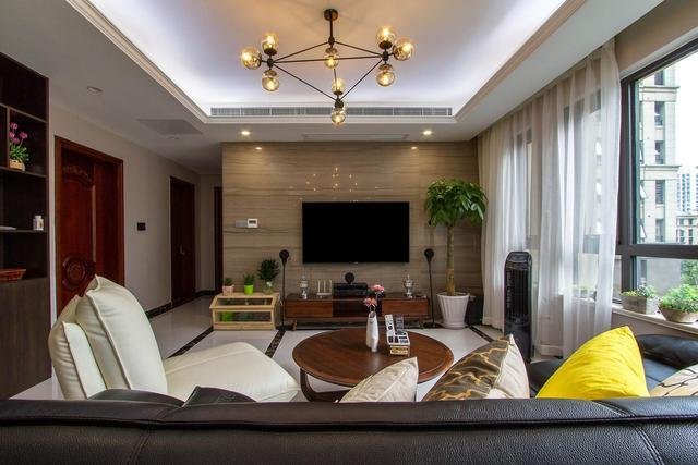138平现代风四居室,这个轻奢风太时尚了