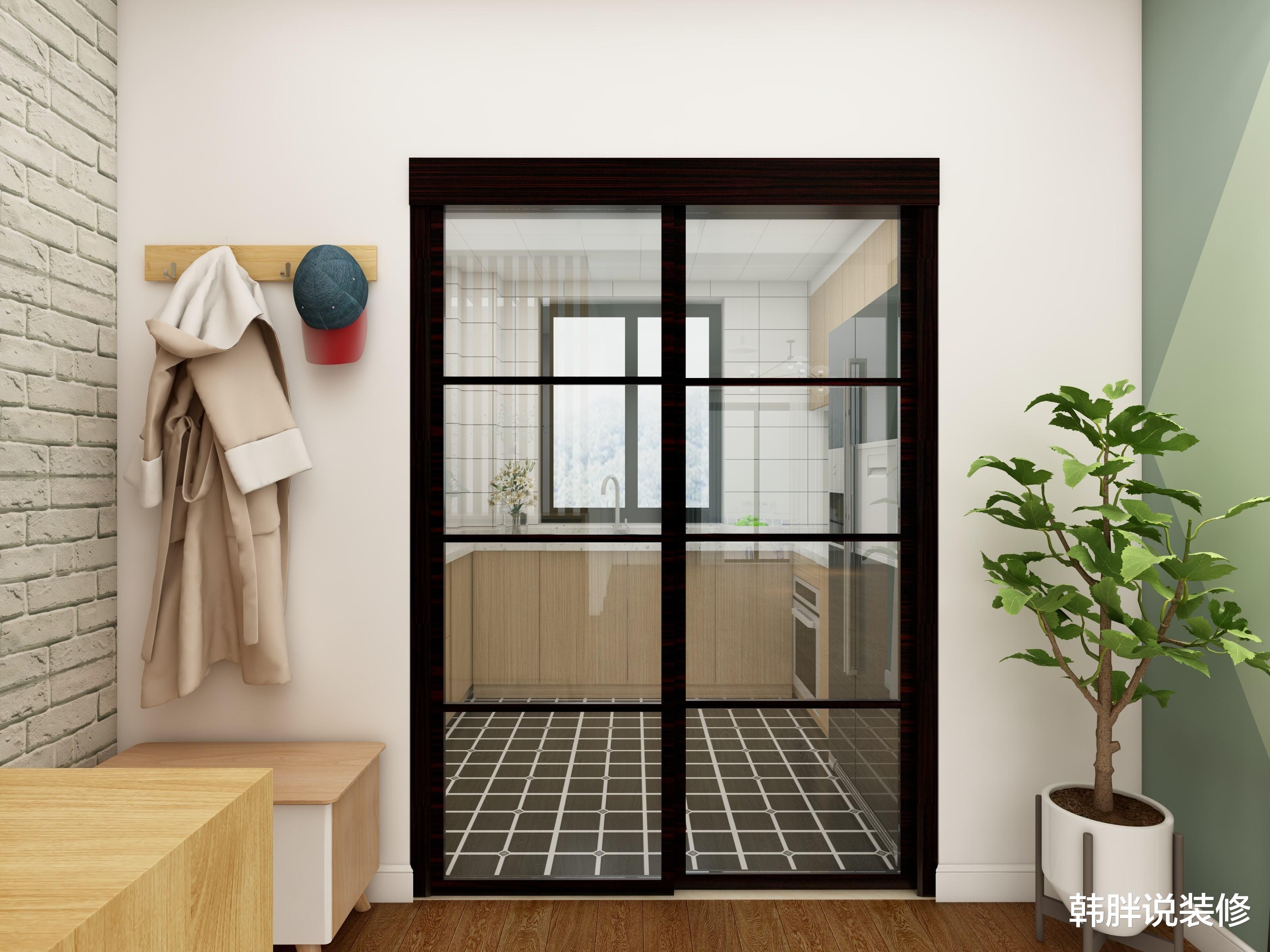 你家还在装地轨推拉门吗?早就out了,现在流行这种,实用又好看