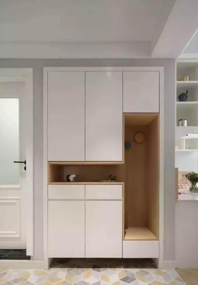 74平精致两居,客餐厅这么设计真漂亮!全屋干净简洁!忍不住晒晒